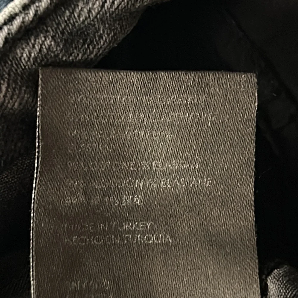 Free People We the Free black skinny jeans size 26 button fly